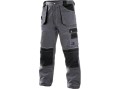 Spodnie robocze męskie CXS Orion Teodor , 170-176 cm, szaro-czarne
