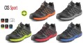 Buty sportowe unisex CXS Sport Softshell czarno-niebieskie