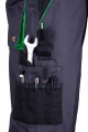 Spodnie robocze męskie ogrodniczki Seven Kings Onyx