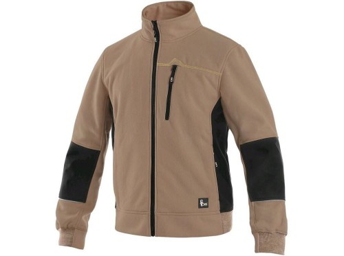 Bluza robocza męska CXS Texas  kolor beżowo-czarny