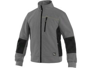 Bluza robocza męska CXS Texas, kolor szaro-czarny