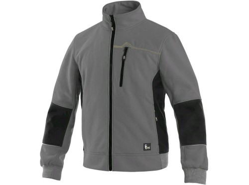 Bluza robocza męska CXS Texas, kolor szaro-czarny