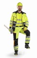spodnie robocze męskie ostrzegawcze cxs benson