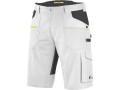 Spodnie robocze męskie krótkie CXS Stretch białe