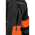 Bluza robocza męska CXS Luxy Eda czarno pomarańczowa