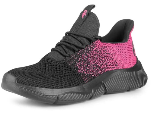 Buty sportowe damskie CXS Barbados różowo - czarne