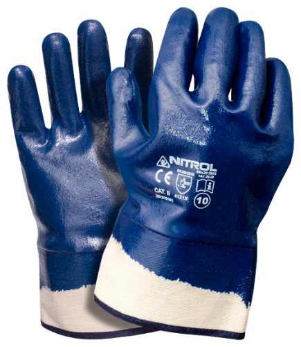 Rękawice robocze nitrylowe NITROL