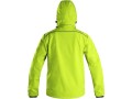 Kurtka robocza męska softshell CXS Durham żółto -czarna