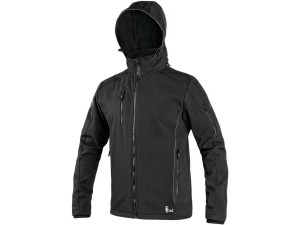 Kurtka męska softshell CXS Durham czarna