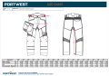 Spodnie robocze unisex Portwest WX3 Slim Fit