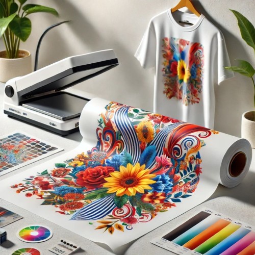 Gotowy nadruk DTF do wklejenia w prasie - 60