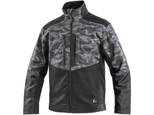 Bluza robocza męska CXS Solis Flex szare moro