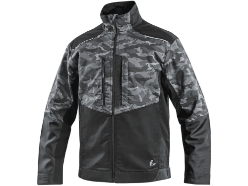 Bluza robocza męska CXS Solis Flex szare moro