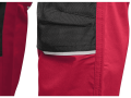 Spodnie robocze męskie CXS Solis Flex czerwone