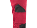 Spodnie robocze męskie CXS Solis Flex czerwone