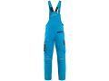 Spodnie robocze męskie ogrodniczki CXS Solis Flex niebieskie