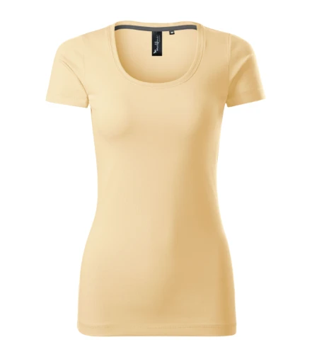 Koszulka damska T-shirt slim fit Action Malfini 152 bourbon vanilla