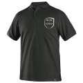 Koszulka męska polo CXS Michael haft, logo czarna