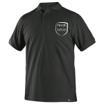 Koszulka  męska polo CXS Michael haft, logo czarna 