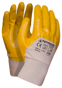 Rękawice robocze powlekane nitrylem NITROS 