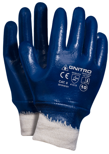 Rękawice robocze powlekane nitrylem GNITRO