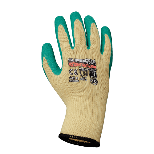 Rękawice robocze powlekane lateksem SuperTech DRACO