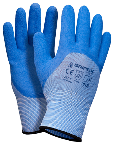 Rękawice robocze powlekane lateksem GRIPEX