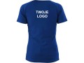 Koszulka CXS ELLA, damska, kolor niebieski plecy