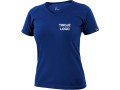 Koszulka CXS ELLA, damska, kolor niebieski przód