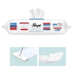 Sleepy mokre wkłady do mopa 50szt w opak. ekstra mocne z wybielaczem