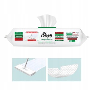 Sleepy mokre wkłady do mopa 50szt w opak. ekstra mocne 