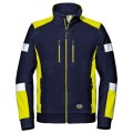 Bluza robocza z polaru SIR Comfort granatowo - żółta