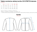 CXS kurtka damska - tabela