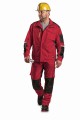 Bluza robocza męska CXS Stretch czerwona