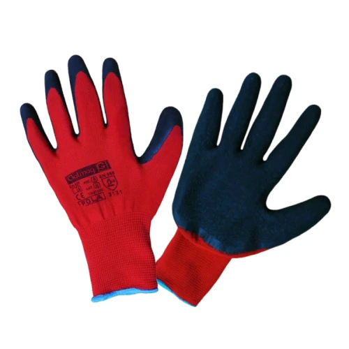 POLA rękawiczki czerwono-czarne