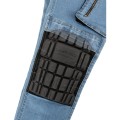 Spodnie robocze męskie slim fit Lahti Pro niebieskie