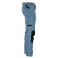 Spodnie robocze męskie slim fit Lahti Pro niebieskie