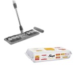 Zestaw mop + wkłady nawilżane chusteczki 50 szt. Sleepy  żółte