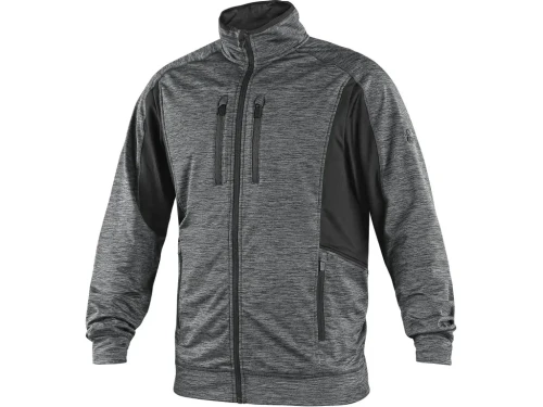 Bluza robocza męska CXS Leonis szaro-czarna