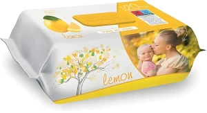 Chusteczki Sleepy nawilżane dla dzieci 120SZT cytryna