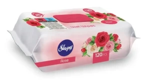 Chusteczki Sleepy nawilżane dla dzieci 120SZT róża