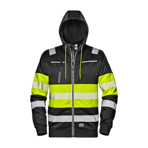 Bluza robocza polarowa ostrzegawcza SIR Contrast żółta