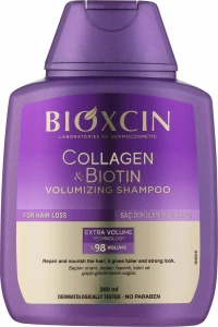 Bioxcin COLLAGEN&BIOTIN Szampon  zwiększający objętość włosów300 ml 