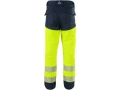 Spodnie ochronne męskie ostrzegawcze CXS Halifax żółte