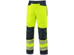 Spodnie ochronne męskie ostrzegawcze CXS Halifax żółte