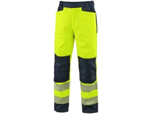 Spodnie ochronne męskie ostrzegawcze CXS Halifax żółte