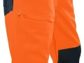Spodnie ochronne męskie ostrzegawcze CXS Halifax pomarańczowe