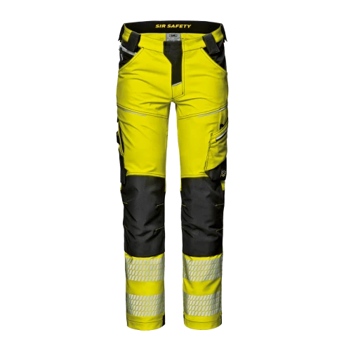 Spodnie ochronne męskie HI-VIS Sir Gemini Guard żółte