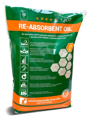 Sorbent 600% Re-Absorbent Oil 32L