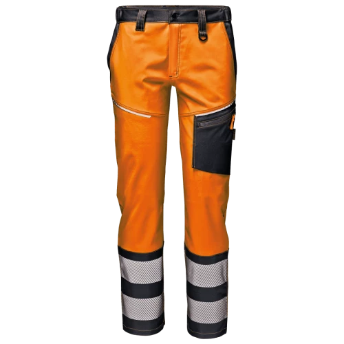 Spodnie robocze  HI-VIS SIR Mistral Stretch pomarańczowe